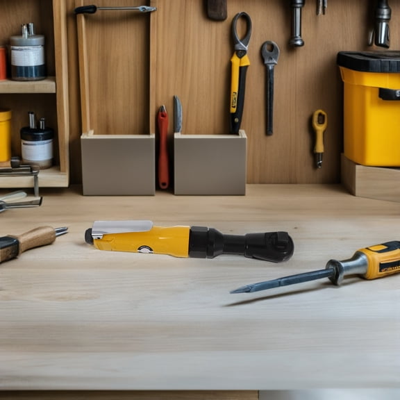 CTIRCHIU Pneumatic Ratchet Wrench with Extended Lever and Adjustable Torque for Industrial Vehicle Maintenance