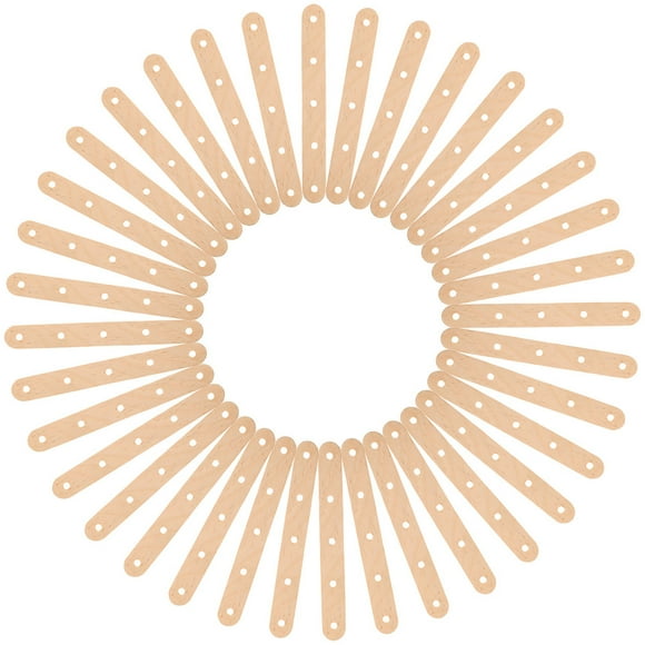 CTIRCHIU Popsickle Sticks 150Pcs Khaki 6X0.6X0.08in for DIY Waxing and Art Supplies