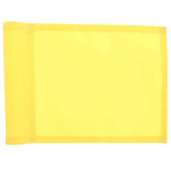 CTIRCHIU Yellow Golf Flag Nylon Practice Aid for Putting Green Training and Golf Course Use