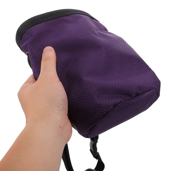 CTIRCHIU Portable Chalk Bag for Climbing with Extra Storage Pocket and Improved Grip for Outdoor Rock Climbing