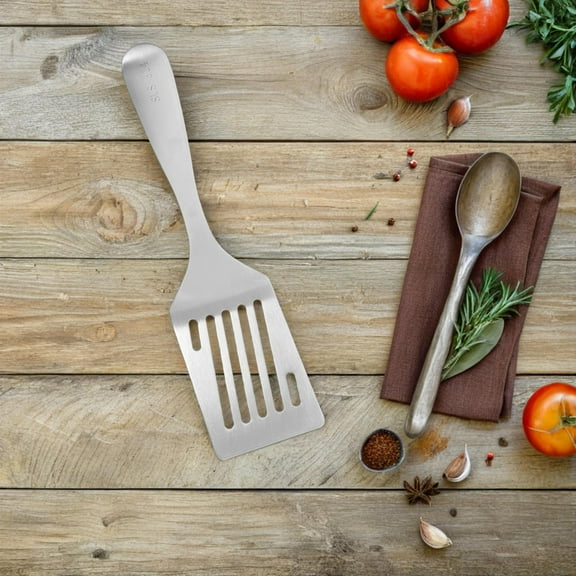 CTIRCHIU Silver Stainless Steel ula, Heat-Resistant, Smooth Edges, Easy to Clean, for Kitchen Use