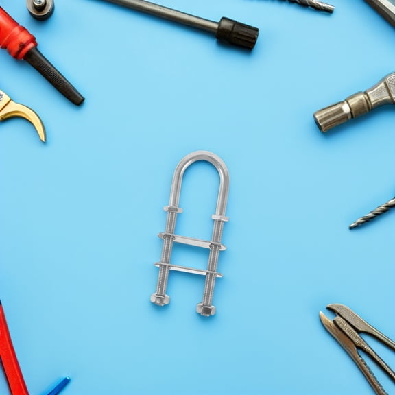 CTIRCHIU Precision Welded Stainless Steel U Bolt for Boat Hardware Tie Down and Transom Deck Fastening
