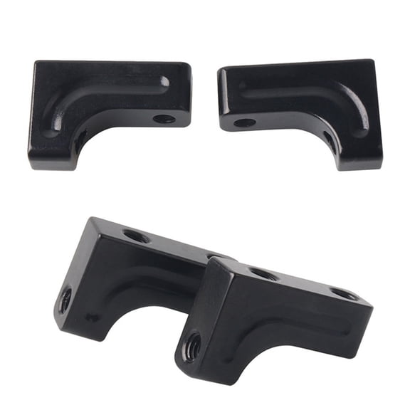 CTIRCHIU Black Aluminum Alloy Servo Mount for Rc Car Durable Replacement