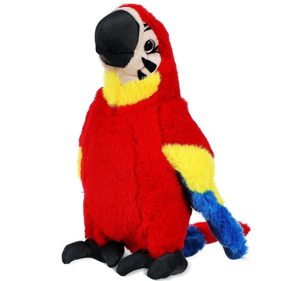 CTIRCHIU Realistic Parrot Plush Soft Stuffed Bird Decoration for Party Or Home
