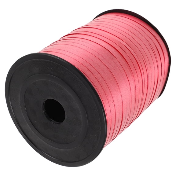 CTIRCHIU Red Balloon Ribbon String for Decorating Events with Extra Long Flexible Plastic Curling Ribbon Roll