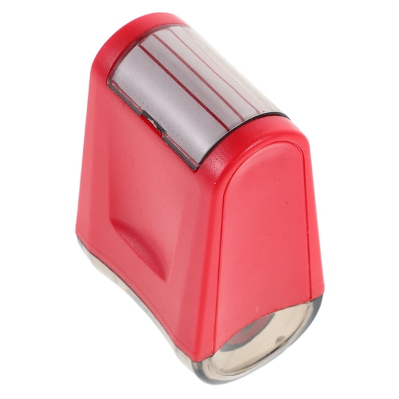 CTIRCHIU Red Plastic Stamp Roller for Handwriting Practice with Solid Lines for Teachers Home Use