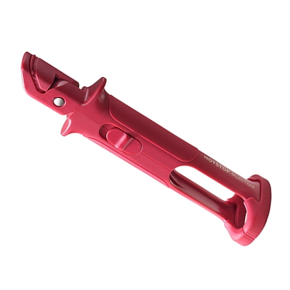 CTIRCHIU Red Silicone Air Fryer Pans Gripper with Stainless Steel for Hot Dish Handling