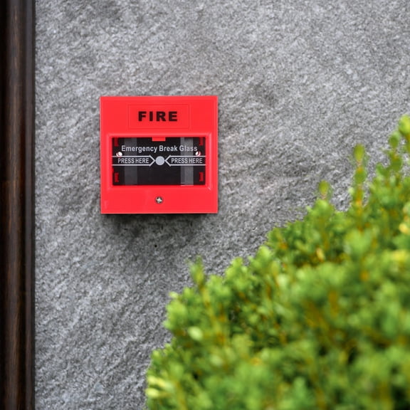 CTIRCHIU Resettable Manual Fire Alarm Button Emergency Alarm Switch for Industrial Safety Use