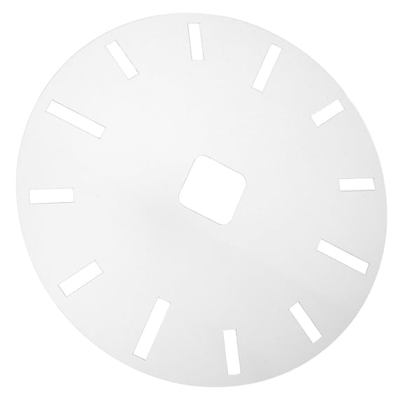 CTIRCHIU Reusable Acrylic Clock Face Stencil Template for Resin and Wood Inlay Crafts