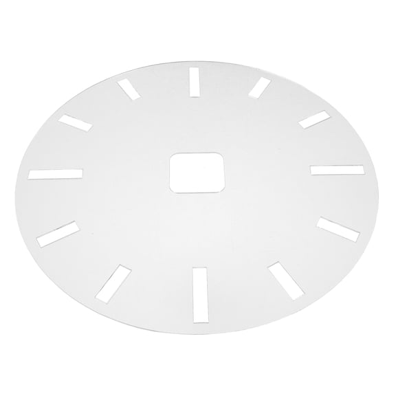 CTIRCHIU Reusable Acrylic Clock Face Stencil for DIY Projects with Clear Marking and Precise Hole Placement