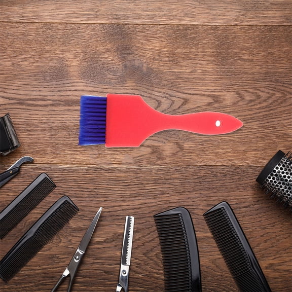 CTIRCHIU 2Pcs Hair Dye Applicator Brushes Pink Sturdy Soft Bristle Salon Grade Hair Coloring Tools