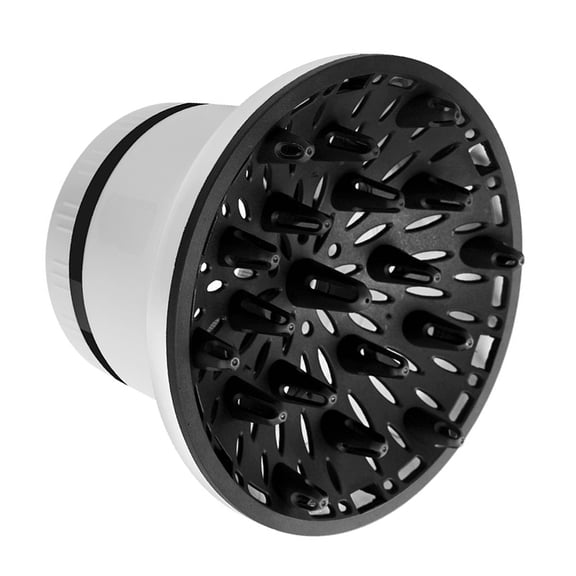 CTIRCHIU Universal Hair Diffuser Attachment White Protects Hairstyle Speeds Drying Time