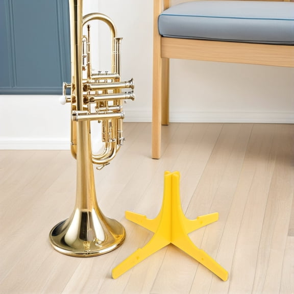 CTIRCHIU 1Pack Portable Lightweight Trumpet Stand Stable Support Compact Instrument Display Holder