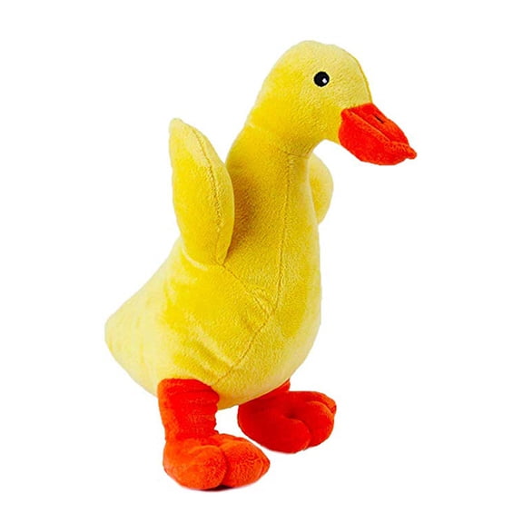 CTIRCHIU Small Dog Squeaky Toys Sound Duck Shape Yellow 1Pack