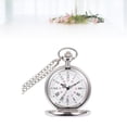 thumbnail image 1 of CTIRCHIU Smooth Pocket Watch 1Set Retro Necklace Compatible Wearable Accessory, 1 of 4