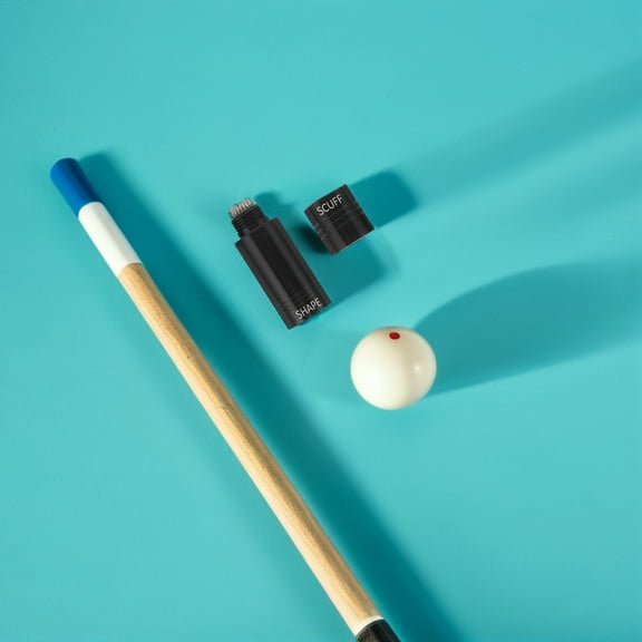 CTIRCHIU Portable Cue Tip Repair Tool with Versatile Functionality, Design for Billiards and Pool Cue Maintenance