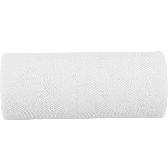 CTIRCHIU White Tulle Fabric Roll for Wedding Decor, Crafting, Tutu Skirts, Party Decorations, and Sewing Projects Material