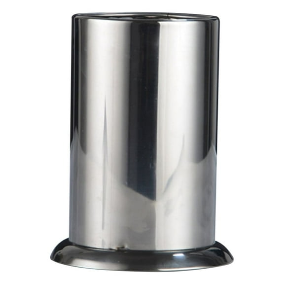 CTIRCHIU Stainless Steel Flatware Holder in Silver for Easy Countertop Storage