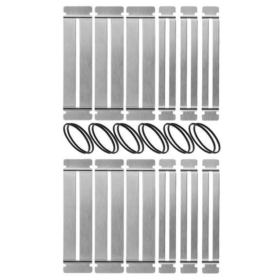 CTIRCHIU 6 Sets Stainless Steel Guitar Fret Protectors Fingerboard Guards for Guitar Care and Maintenance