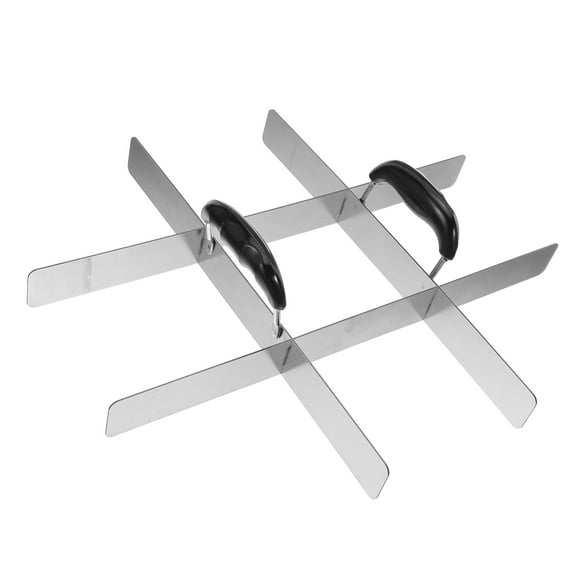 CTIRCHIU Multipurpose Stainless Steel Cake Slicer with Equal Slice Divider for Home