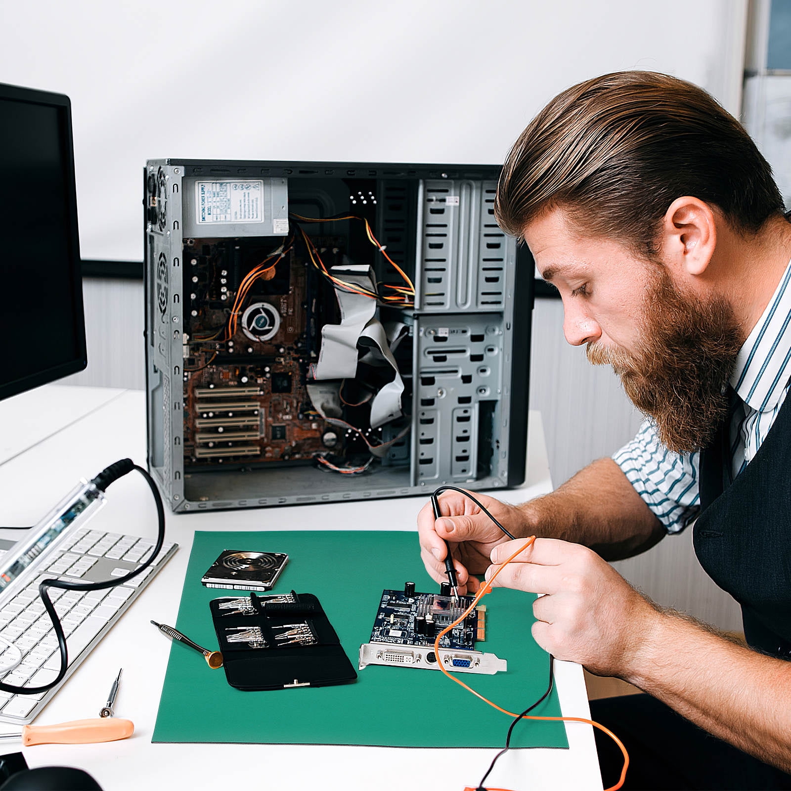 CTIRCHIU Static Mat Electronics Repair Mat Work Surface For Soldering