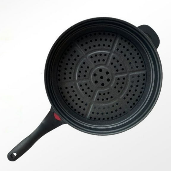 CTIRCHIU Non Stick Black Steaming Stand Steamer Rack Essential Kitchen Supplies