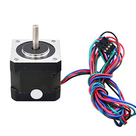 CTIRCHIU 17 Stepper Motor 45Ncm High Torque 4-Wire with 1 Meter Cable for Accurate Positioning and Control