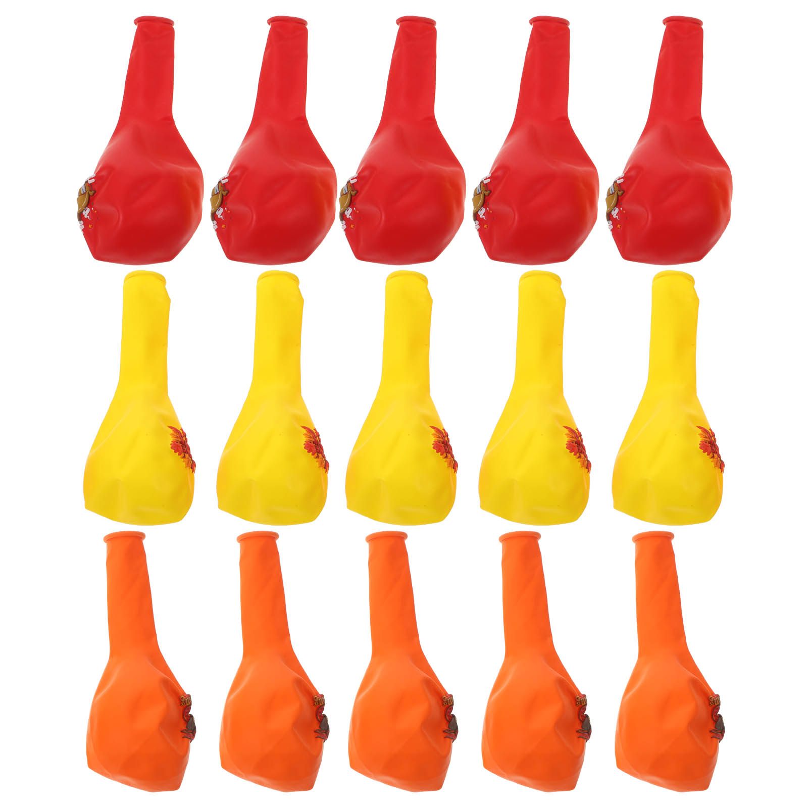 CTIRCHIU Thanksgiving Balloons 30Pcs Latex Balloons Red Yellow Orange ...