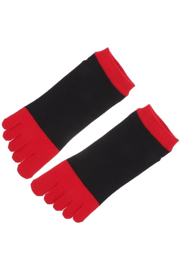 Men's Breathable Toe Socks, 1 Pair, Lightweight and Comfortable Socks for Everyday Wear