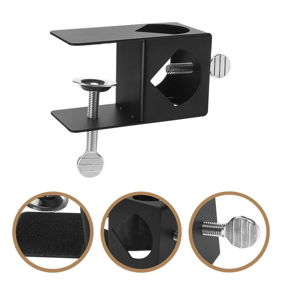 CTIRCHIU Torch Holder Clamp For Outdoor Pole With Decorative Item Support 1Pack