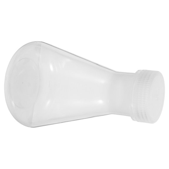 CTIRCHIU Transparent Plastic Erlenmeyer Flask with Lid and Scale for Lab Science Experiments
