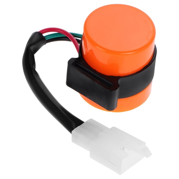 CTIRCHIU 3 Round LED Turn Signal Relay for ATV with Bright Orange Indicator Light