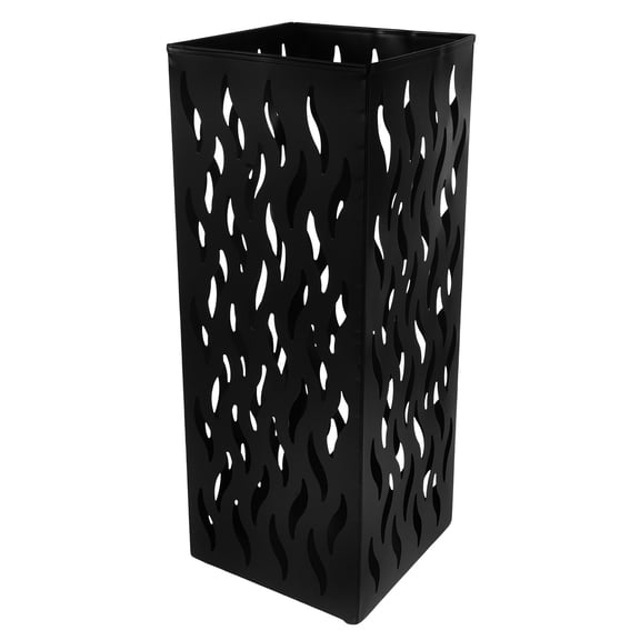 CTIRCHIU Umbrella Storage Bucket Black Organizing Square Holder for Homeowners 1Pcs