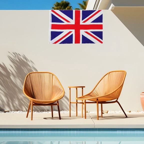 CTIRCHIU Union Jack Handheld Flag Lightweight Durable Uk Flag for Celebrations and Events