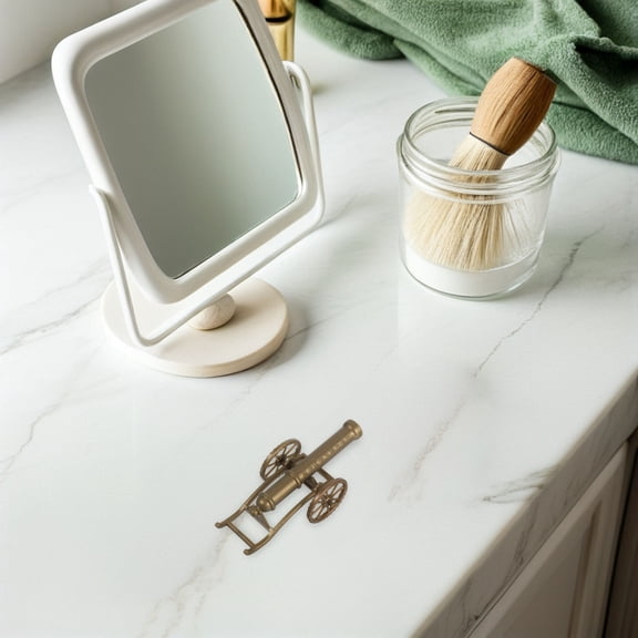 CTIRCHIU Unique Golden Retro Decorative Statue for Coffee Table and Entryway Display