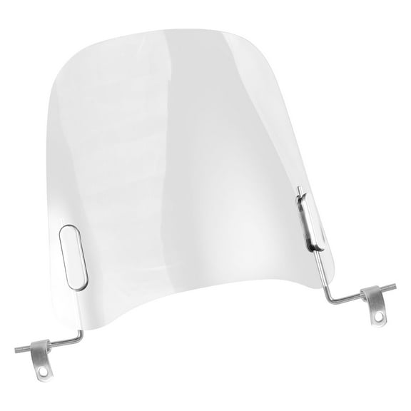 CTIRCHIU Universal Motorcycle Windshield Windscreen with Easy Installation Transparent Design