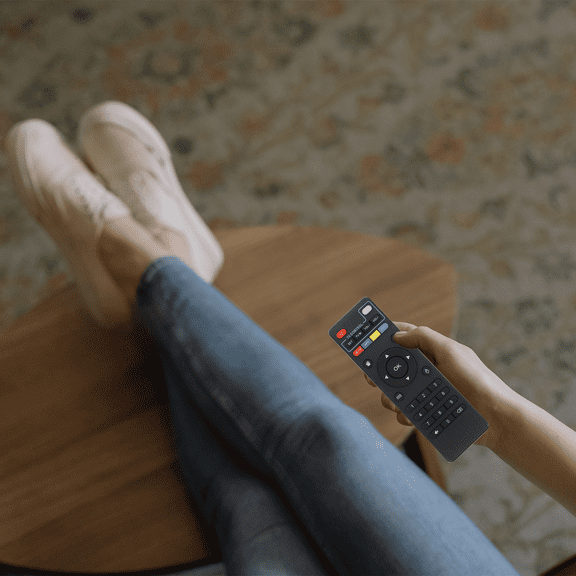 CTIRCHIU Universal Black TV Remote Control Compatible with Most Old and New Television Models for Easy