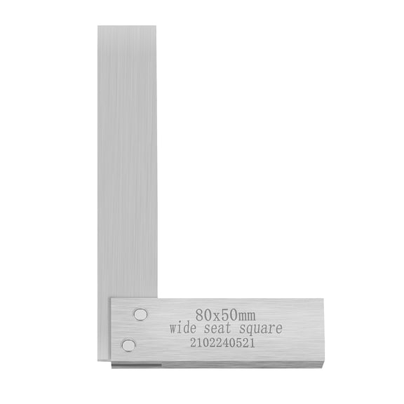 CTIRCHIU Useful Angle Square Ruler Carbon Steel L-Shape Tool for Accurate Carpentry and Engineering Tasks