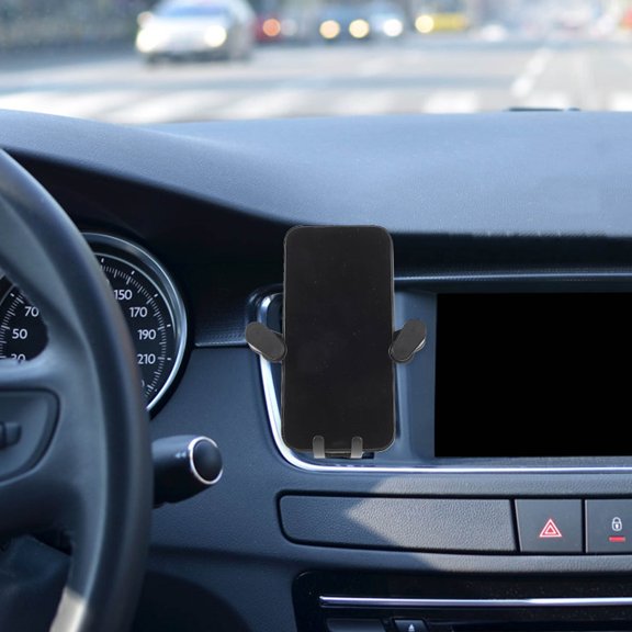 CTIRCHIU Vehicle Phone Holder Black Dashboard Compatible with Wide Range of Smartphones