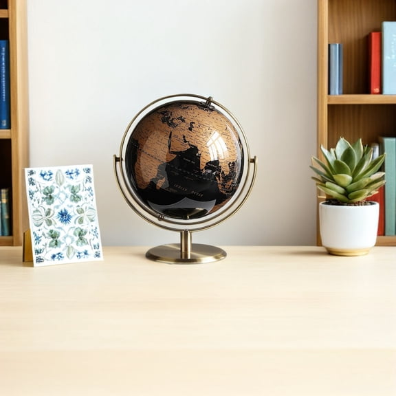 CTIRCHIU Multi Color Desktop World Globe Decorative for Home Office and Study Table