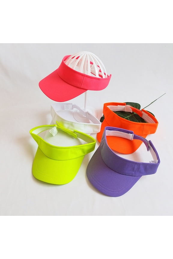 Visor Hats for Women Sports Visor Hat Lavender Cotton Prevent Sunburn for Running and Golf 1Pack