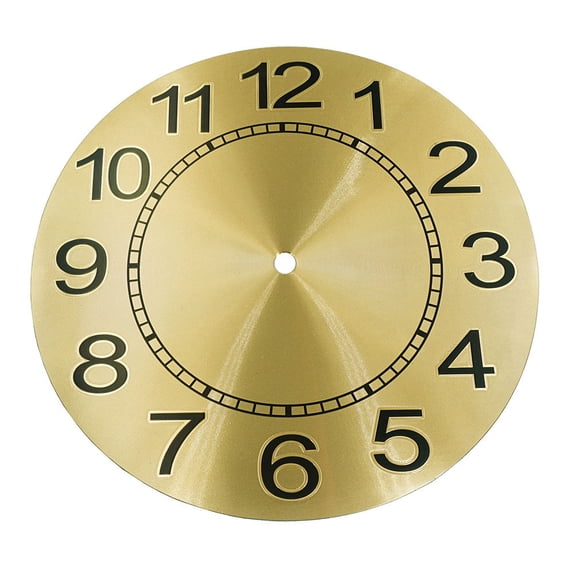 CTIRCHIU Diy Round Aluminum Dial Modern Clock Parts 1Pack for Home Decoration