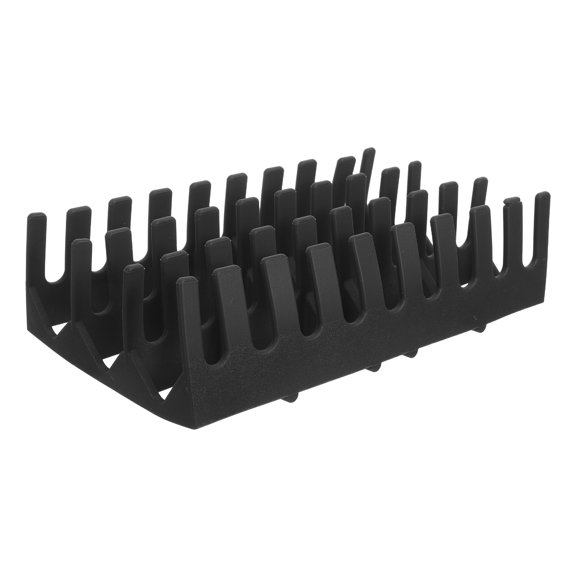 CTIRCHIU Weatherproof Black Mailbox Liner Tray Made from Durable Silicone with Elevated Design