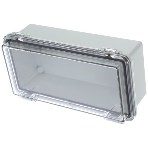 CTIRCHIU Weatherproof Junction Box Plastic Electrical Protection for Outdoor Use Grey 1Pcs