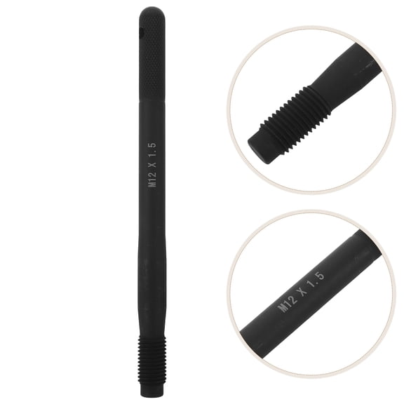 CTIRCHIU M12x1.5 Steel Black Car Wheel Alignment Pin Kit with Tire Positioning Guide