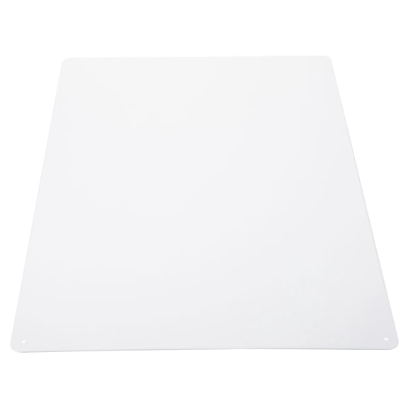 CTIRCHIU Sturdy White Blank Metal Sign Aluminum Panel Perfect for DIY Wall Decoration