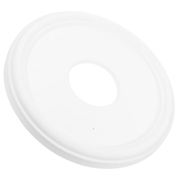 CTIRCHIU Elegant White Ceiling Medallion, Polyurethane, Enhances Room Aesthetic, Easy to Install