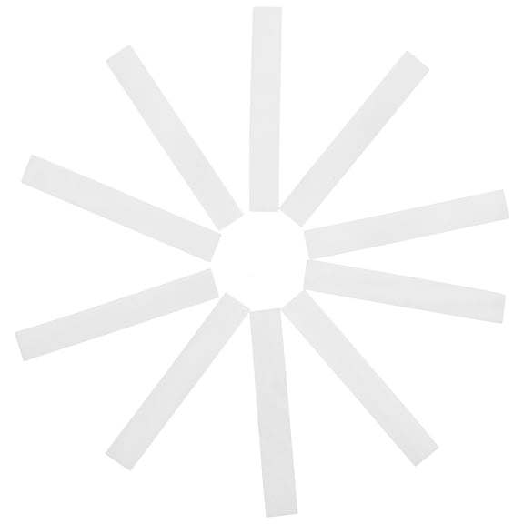 CTIRCHIU White Shell Guitar Inlay Material Flat Block 2mm Thickness Durable for Guitar Bass Fingerboard Decoration Luthier Repair (White)