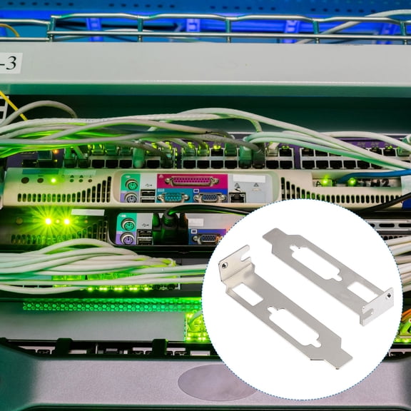 CTIRCHIU 20Pcs Hard Steel Vented Pci Expansion Slot Covers for Pc Chassis Heat Dissipation