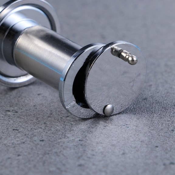 CTIRCHIU Zinc Alloy Plated Silver Security Door Viewer Pinhole for Home Office Hotel Protection